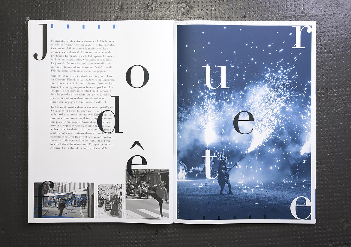 Emoi 2015 - cultural magazine, design: Thierry Schulé